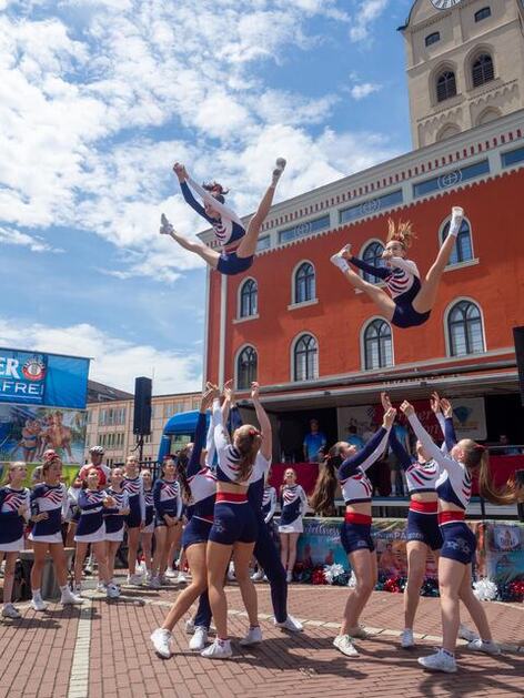 Cheerleading Marathon Erding Pyramide